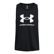 Under Armour UA Sportstyle Logo Majica brez rokavov Črna