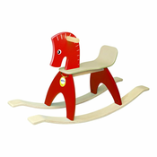 Wonderworld Leseni gugalni konj rdeč