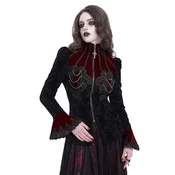 Ženski plašč DEVIL FASHION - Red Gothic - CT25802
