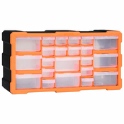 Vidaxl Organizator z 22 predali 49x16x25,5 cm