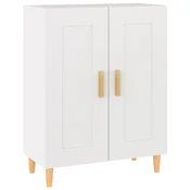 vidaXL vidaXL Komoda bela 69,5x34x90 cm konstruiran les, (20654440)