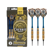 Set 3 pikad HARROWS Corsair BRASS blue - 16 g