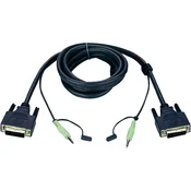 ATEN KVM priključni kabel [1x DVI-vtič 18+1pol., klinken-vtič 3.5 mm - 1x DVI-vtič 18+1pol., klinken-vtič 3.5 mm] 1.8