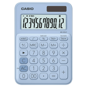 Kalkulator Casio MS-20UC stolni, 12 dgt, svijetloplavi