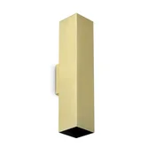 LOOK AP2 KVADRATNA ZIDNA SVJETILJKA D60 H300 2xGU10 MESING ID370439