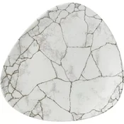 CHURCHILL Kintsugi Agate Grey plitev krožnik, premer: 229 mm (12 kos)