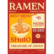 Plakat 50x70 cm Restavracija z juho z ramen rezanci