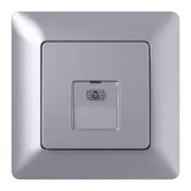 Elektromaterial-Lendava Stikalo navadno S tlivko 10A mikro belo