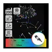 Aigostar - LED spoljni lanac 200xLED/8 funkcija 8m IP44 višebojni