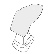 Armrest Chevrolet Aveo 2011-2015 (adapter only)