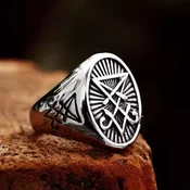 Prstan Lucifer Satan Signet - SS8-1146R