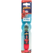 Marvel Spiderman Flashing Toothbrush baterijska zobna ščetka za otroke soft 3y+ 1 kos