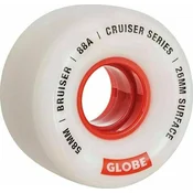 Globe Bruiser Cruiser Skateboard Wheel 58 mm White/Red