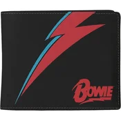 David Bowie Lightning Black Denarnica