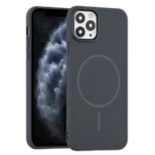 Rigid Silicone MagSafe maska za iPhone 11 Pro - crna