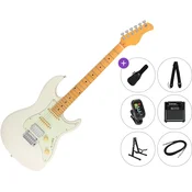 Sire Larry Carlton S5 HSS Premium SET Olympic White Električna kitara
