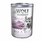 Little Wolf of Wilderness 6 x 400 g - Blue River Junior - piščanec & losos
