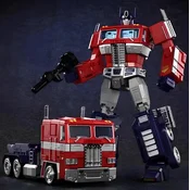 shumee 2-v-1 transformirajoči robotski avtomobilček 32 cm - igrača z gibljivimi deli