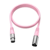Fifine Fifine L9C XLR kabel, 180 cm, roza