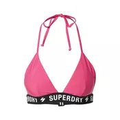 Superdry CODE TRIANGLE ELASTIC TOP, ženski kupaći bikini, roza W3010266A