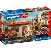 PLAYMOBIL 72195 - gasilski quad s stojnico z burgerji - 1 k.