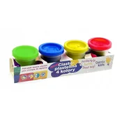 shumee Testo-plastelin 4 barve Genio Kids - komplet za otroško ustvarjalnost