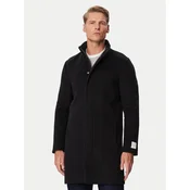 Calvin Klein Volneni plašč LV04LD457G Črna Regular Fit