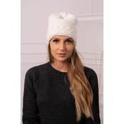 marka niezdefiniowana Womens cap Aniela K338 ecru
