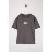 Trendyol Muška majica Tmnss23Ts00261, Antracit