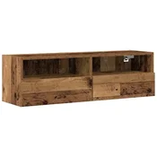 Vidaxl TV stenska omara Star les 100 x 30 x 30 cm Konstruiran les