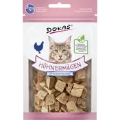Dokas Liofilizirani piščančji želodčki za mačke - 12 g