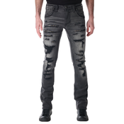 Moške kavbojke AFFLICTION - GAGE ALCHEMY - ALCHEMY WASH - 110SK094-ALCH