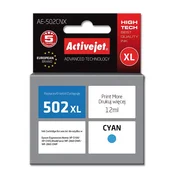 ActiveJet Activejet AE-502CNX Cijan Tiskalna kartuša (nadomestilo za Epson 502XL W24010)