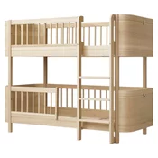 oliver furniture® pograd mini+ low bunk bed 60x160 oak