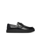 Nizki čevlji Calvin Klein Hybrid Clean Cup Loafer Band Lth HM0HM02250 Črna