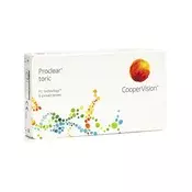 CooperVision Proclear Torične (6 leč) Dioptrija: -3.75, Ukrivljenost: 8.8, Premer: 14.4