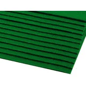 Tkanina dekorativni filc / filc 20x30 cm - (F26) zelena pastelna (12 kosov)