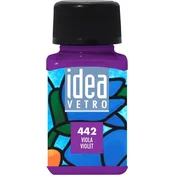 Maimeri Idea Vetro Barva za steklo Violet 442 60 ml 1 kos