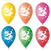 Balon, 26 cm, število: 3, 5 kosov
