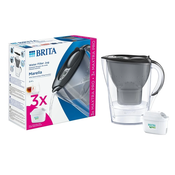 BRITA Marella Filter za vodu bacac 2.4L graphite +3kom Maxtra Pro filter