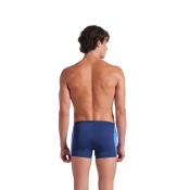 Arena performance monogram short navy/blue multi m - uk34
