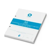 Umetak za registrator, A5, običan, 50 listova, BOXER, bijeli 7490126002