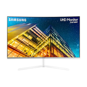 Samsung 590 UR591C, 80 cm (31.5), 3840 x 2160 pikseli, 4K Ultra HD, 4 ms, Bijelo