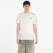 Majice FRED PERRY Contrast Tape Ringer T-Shirt Ecru/ Navy XXL