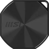 MSI DATAMAG 20GBPS 1TB vanjski SSD USB Tip-C USB 3.2 Gen 2x2 Crno