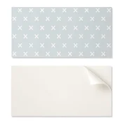 shumee Dekorativne PVC stenske ploščice z vzorcem za sobo z vzorcem križev 10x40x20 cm