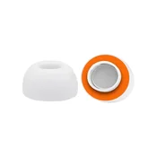 Nadomestni silikonski ušesni nastavki za Apple AirPods 1, 2 Pro, M, Spominska pena, Bele