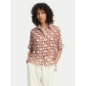 Max Mara Beachwear Srajca Ariete 2616111049 Pisana Regular Fit