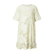SELECTED Koktel haljina SLFLINA pastelno zelena / svijetlozelena