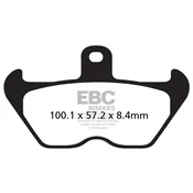 Klocki hamulcowe EBC FA407 (kpl. na 1 tarcze)